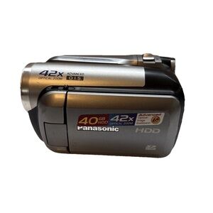 Panasonic SDR-H40P Video Camcorder 40GB Internal HDD Advanced OIS silver